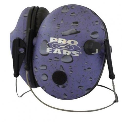 Pro Ears P200PUBHR Pro 200 Behind the Head Ear Muffs 19 dBs - Purple Rain