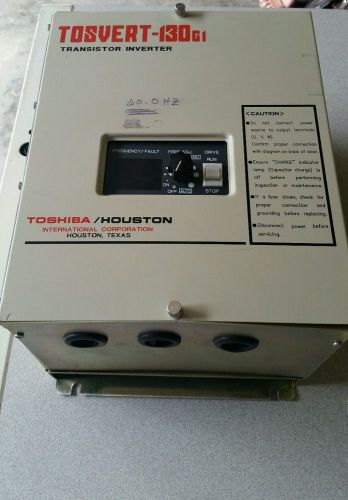 Toshiba/Houston TOSVERT 130 GI Transistor Inverter Box VT 130G1-2055BOE