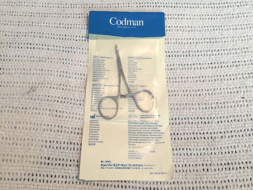 Codman Classic Delicate Mosquito Curved Forceps 3 -7/8&#034; Long REF 30-4472 NEW!!
