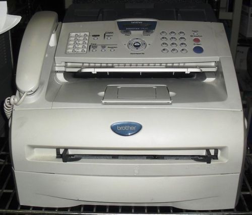 Brother Intellifax 2820 with Toner/Power Cord Page Count 135
