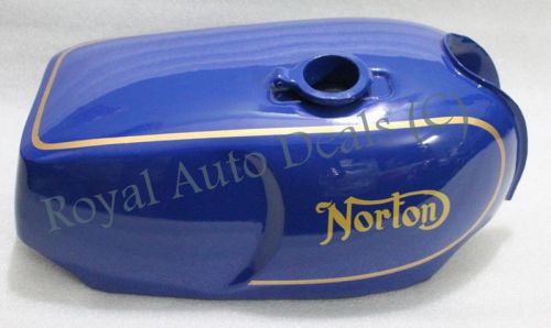 NORTON COMMANDO ROADSTER BLUE PAINTED WITH LOGO PETROL TANK