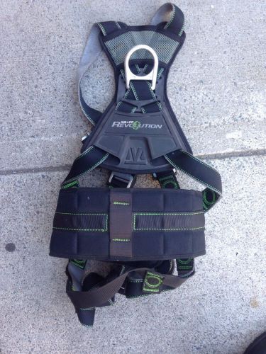 Miller revolution full body safety harness fall protection. for sale