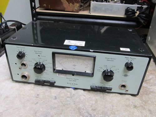 Bruel Kjaer B&amp;K Measuring Amplifier 2608,