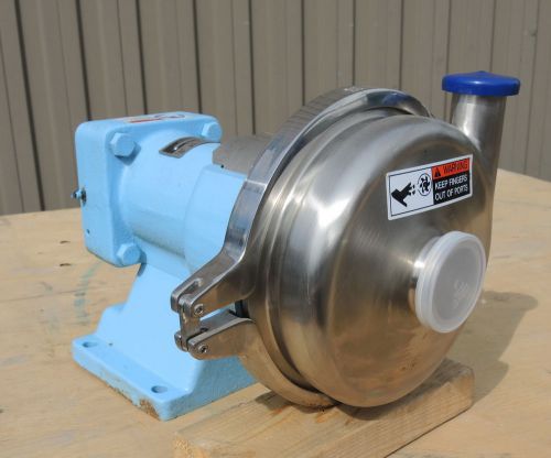 2&#039;&#039; X 1.5&#039;&#039; INLET/OUTLET CENTRIFUGAL PUMP, WAUKESHA 200 SERIES, STAINLESS STEEL