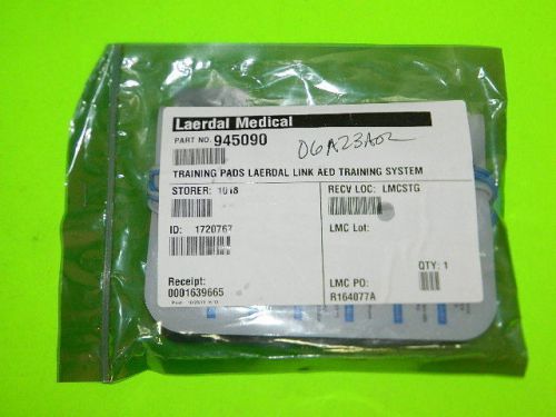 LAERDAL PHILLIPS HEART START 2 AED TRAINER REPLACEMENT PADS ONLY PN:945090