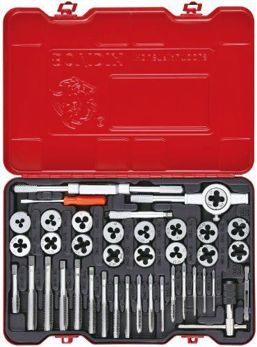Bovidix 288204002 Tap and Die Set, Inch, 39-Piece