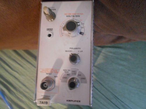 Tektronix module 7A19 Amplifier