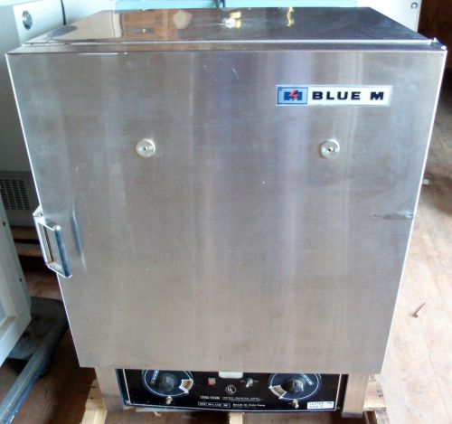 Blue-M Stainless-Steel Lab Oven, 38 to 260 deg. C, good condition, 240V