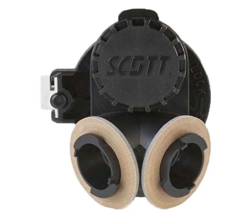 Scott safety model 74 805622-01 twin cartridge adapter respirator new in package for sale