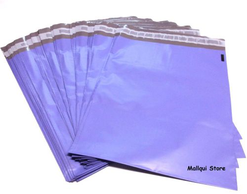 25 PURPLE POLY SHIPPING BAGS 12 x 15.5 MAILING PLASTIC ENVELOPES