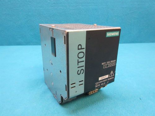 SIEMENS SITOP Modular 10A 1/2 Ph Power Supply Module +24V DC/10A/240W 24V-28 8V