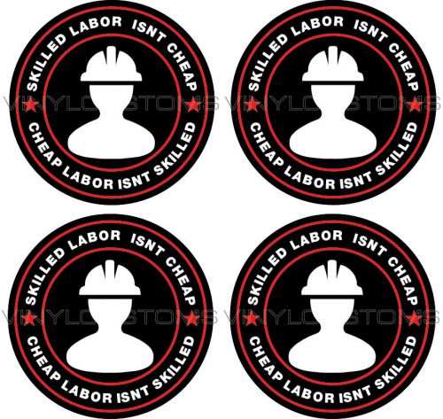 Skilled Labor Isn&#039;t Cheap Sticker FunnyToolbox Sexy Babe Hot Hard Hat Decal a2