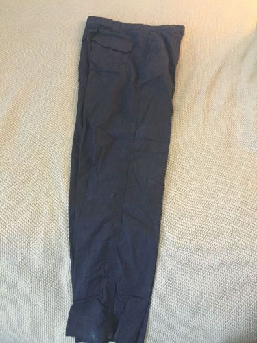 True Spec Fire Fighter blue  20% nomex pants size small