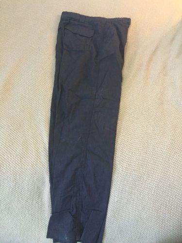 True Spec Fire Fighter blue  20% nomex pants size small