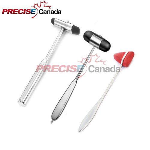 NEUROGICAL HAMMER SET BUCK,TAYLOR &amp; DEJERINE SURGICAL DIAGNOSTIC INSTRUMENTS
