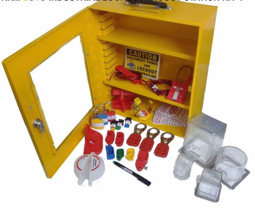 Industrial lockout tagout station kit-1 for sale