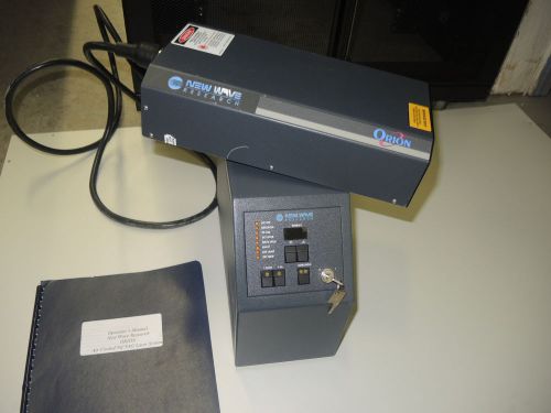 ESI/NEW WAVE RESEACH AIR COOLED Nd:YAG LASER , Orion 1Hz 355nm