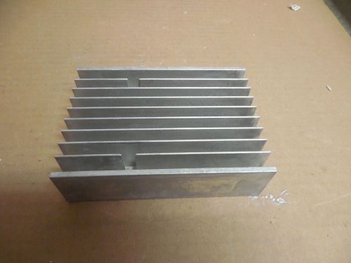 No name aluminum heat sink sync 5-1/2&#034;x4&#034;x1-1/2&#034; for sale