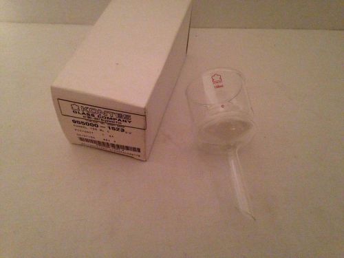 Kontes Laboratory Glass Buchner Filtering Funnel 150 ml #955000-1523 NOS in Box