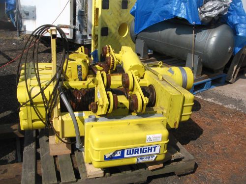 5 ton capacity acco wright new centry ser. cable crane hoist for sale