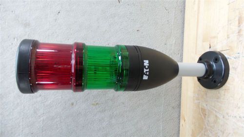 Eaton sl7-100-l-rg-24led 24vac/dc 100000 hr red/green tower light led assembly for sale