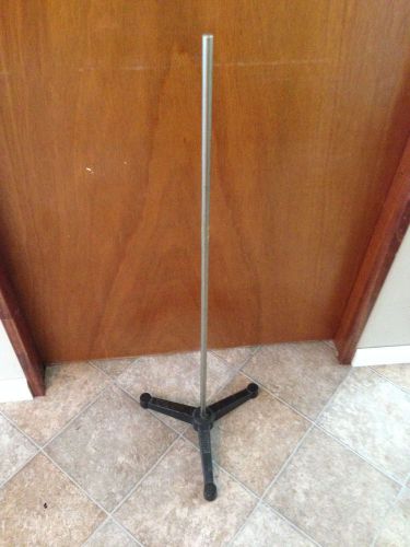 Fisher 35&#034; x 1/2&#034; Rod Laboratory Support Stand with 12&#034; Triangular Base