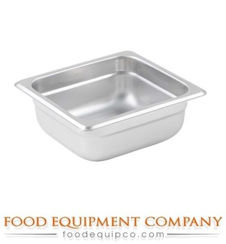 Winco SPJP-602 Steam Table Pan 1/6 size 2.5&#034; deep - Case of 72