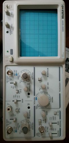 GW Instek  Dual Channel Oscilloscope  GOS-620  - 20 MHZ