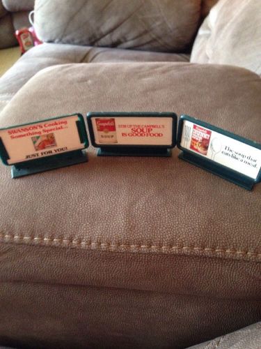Campbell&#039;s Soup Signs HO Scale Train Billboards Swanson Chunky Soup