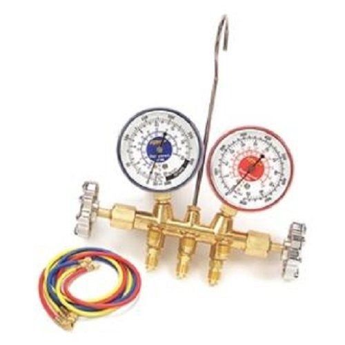 Bacharach 2002-4400 ms440 manifold set r-410a with three hoses for sale