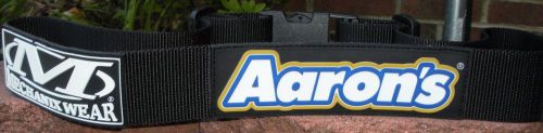 Custom mechanix wear aaron&#039;s/michael waltrip racing adjustable radio belt for sale