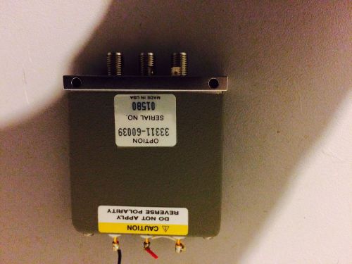 Hp 33311-60039 coaxial switch , dc to 4 ghz (8762a) for sale