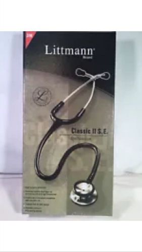 3M Littmann Classic II S.E. Stethoscope 2201 Black - NEW
