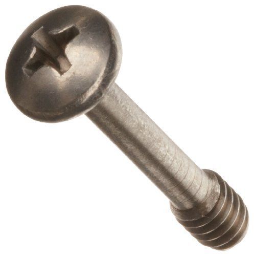 Small Parts Stainless Steel Panel Screw, Plain Finish, Pan Head, Phillips Drive,