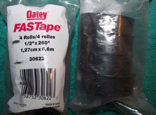 NEW 4 PK. OATEY 1/2&#034; X 260&#034; FASTAPE PTFE Thread Seal Tape NIP *