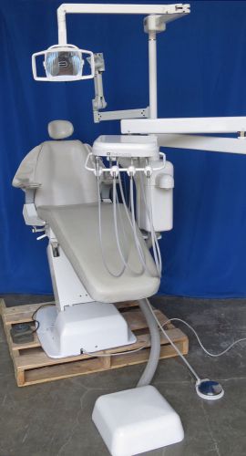 Belmont x-calibur bel-20 dental chair package delivery unit, light, asst. arm for sale