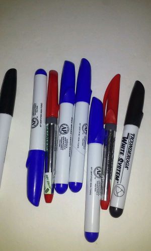 Lot of Ticonderoga White System Dry Erase Markers in 3 Colors