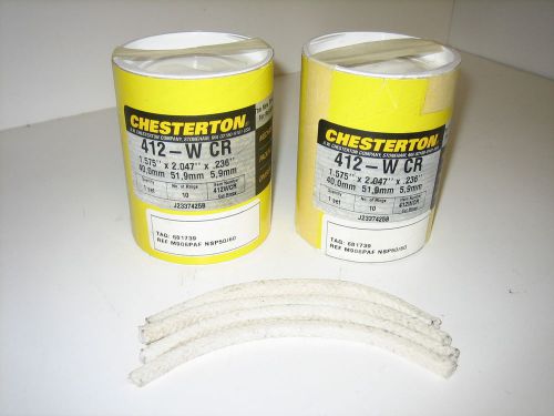 LOT 2 CHESTERTON WHITE SYNTHETIC COMPOSITE YARN 412-W