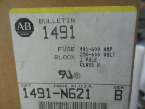 (S1-5) 1 NEW ALLEN BRADLEY 1491N621 FUSE BLOCK.