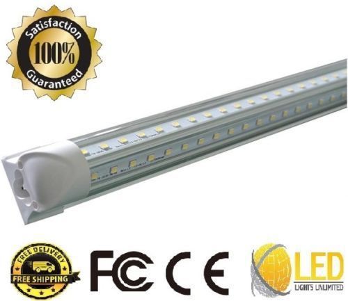 LED Cooler Light 5ft 42W, 6ft 44W UL &amp; DLC 5500-6000K V Shape Super Bright LED