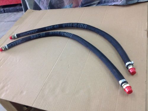 Set of 3/8 hydraulic hoses for sale