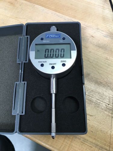 FOWLER 54-520-255 Blue Electronic Indicator Measuring Range: 0~.5&#034;(0~12.5mm)