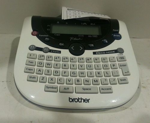 Brother P-Touch Model PT-1290 Electronic Home &amp; Office Labeling System Labeler