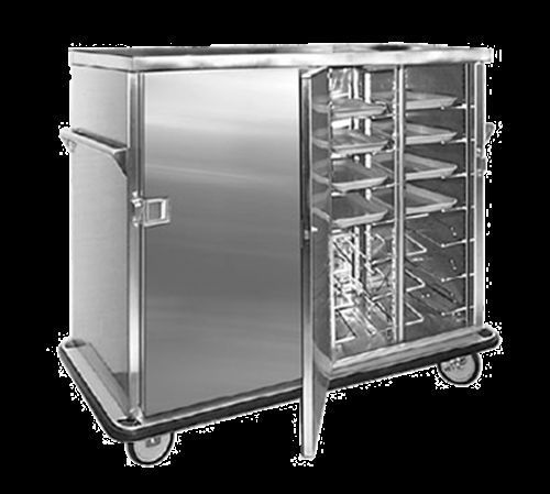 F.W.E. ETC-1250-28 Patient Tray Cart (2) insulated doors