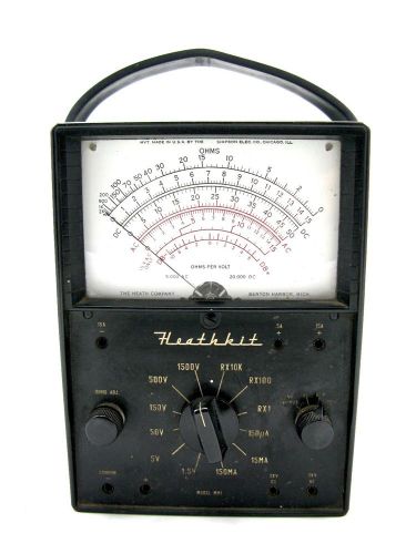 Heathkit Model MM1 Multimeter Ohm Volt Vintage