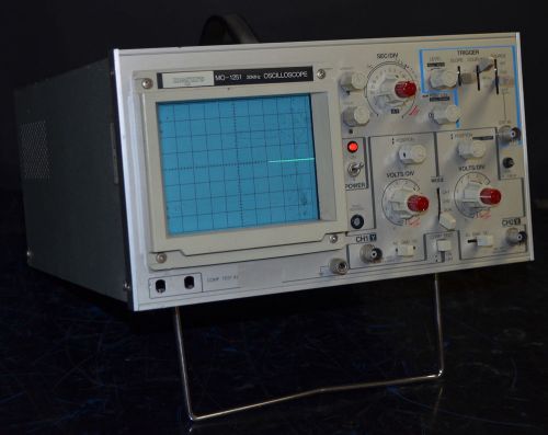 Meguro MO-1251 20mHz 2-Channel Oscilloscope *Used* Vintage