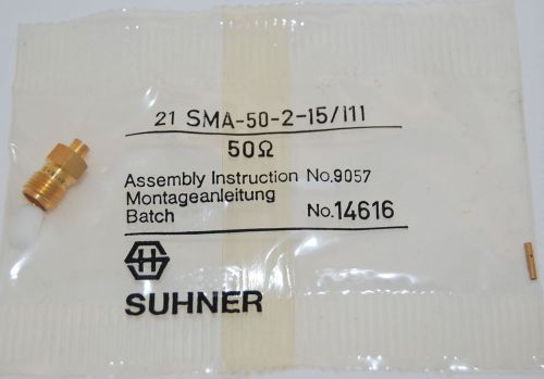 HUBER SUHNER CONNECTOR 21 SMA 50-2-15/111