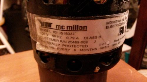Mcmillan Electric Motor    Model 25469-009