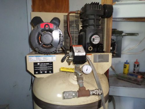 Ingersoll Rand Air Compressor 1&#034; and 3/4&#034; Impacts, Sockets, Hose