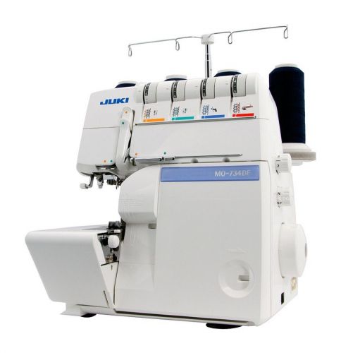 JUKI MO-734DE Overlock Serger 2-Needle 4-Thread Domestic Home Sewing Machine